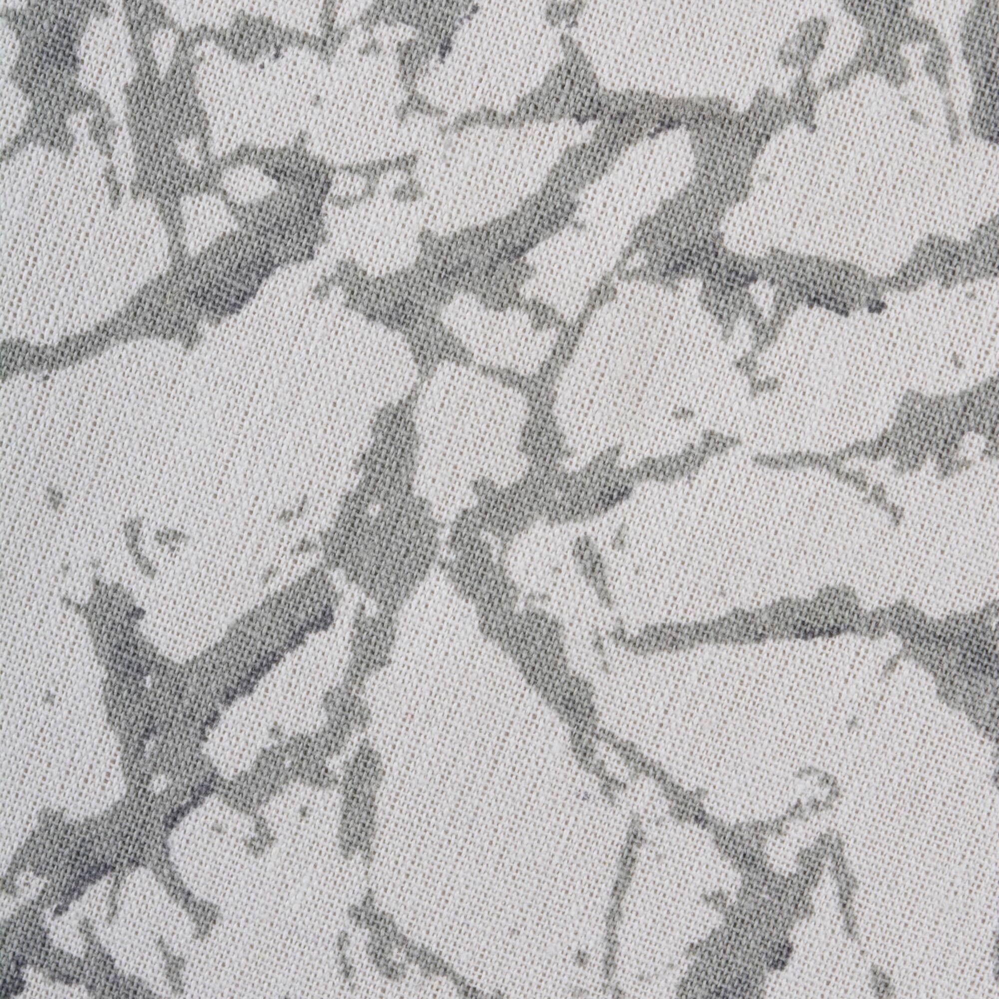 DII® Large Round Marble White Polyester Bin